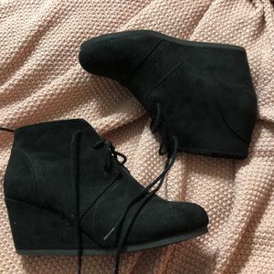 Black booties